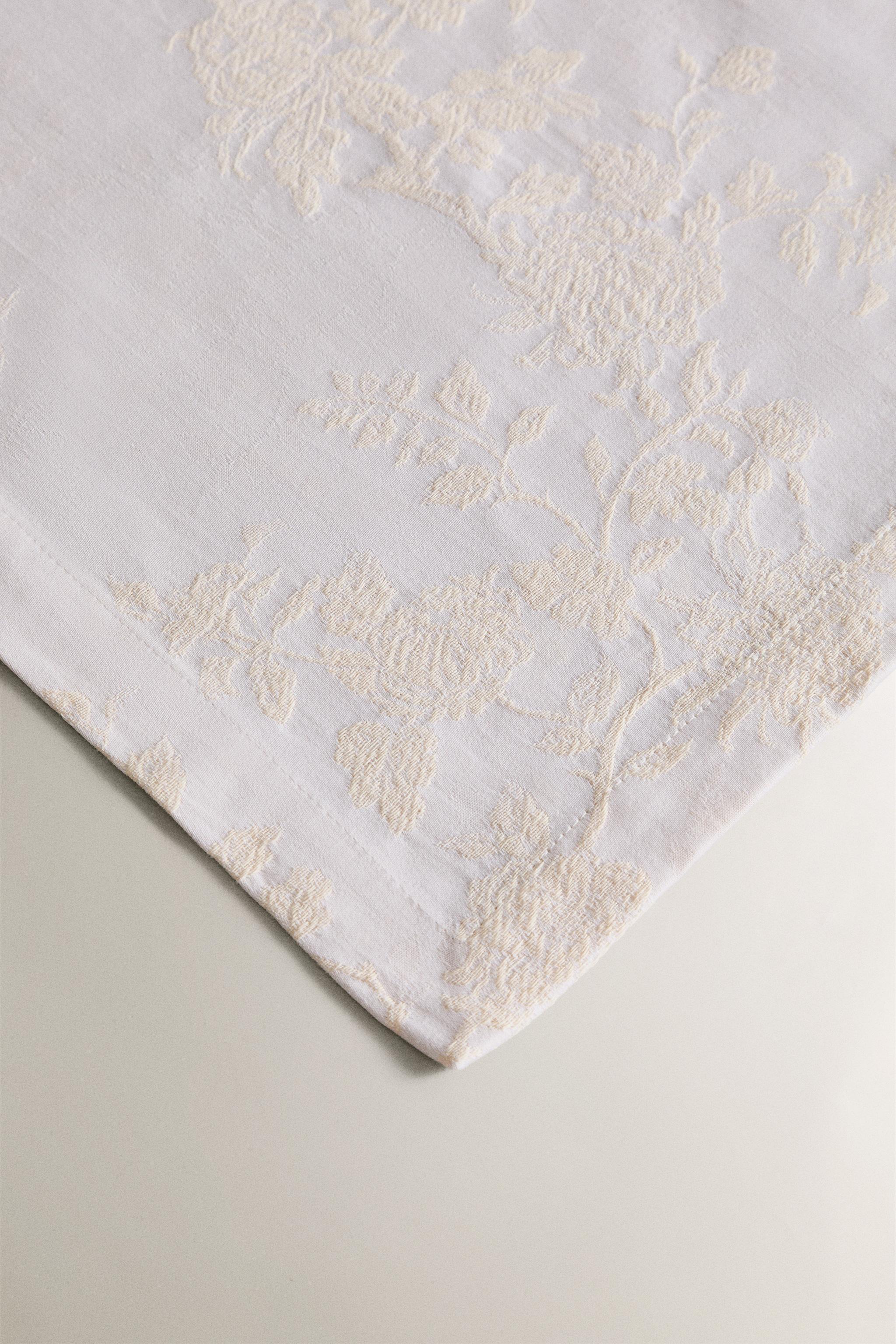 SET OF JACQUARD COTTON NAPKINS (SET 2)